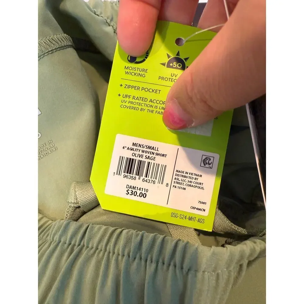 NWT DSG Men's Olive Sage 6